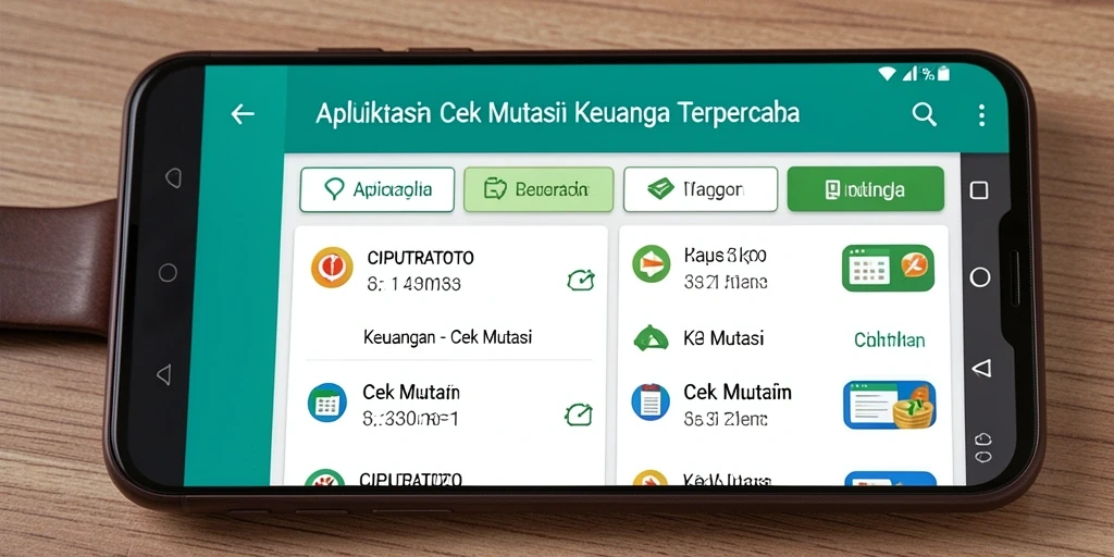 Tampilan antarmuka aplikasi Cek Mutasi CIPUTRATOTO yang user-friendly.