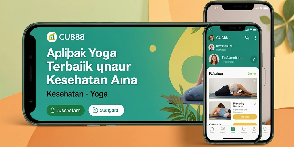 Tampilan antarmuka CU888 yang intuitif dan mudah digunakan untuk latihan Yoga.