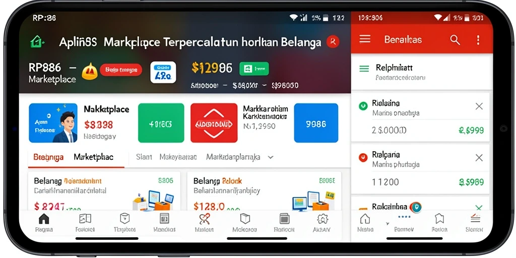 Tampilan intuitif dan beragam pilihan produk di RP886.