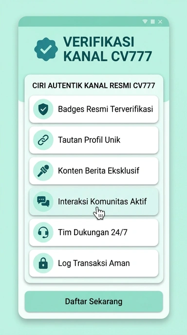 Kanal Resmi cv777 untuk Pengguna Android Indonesia